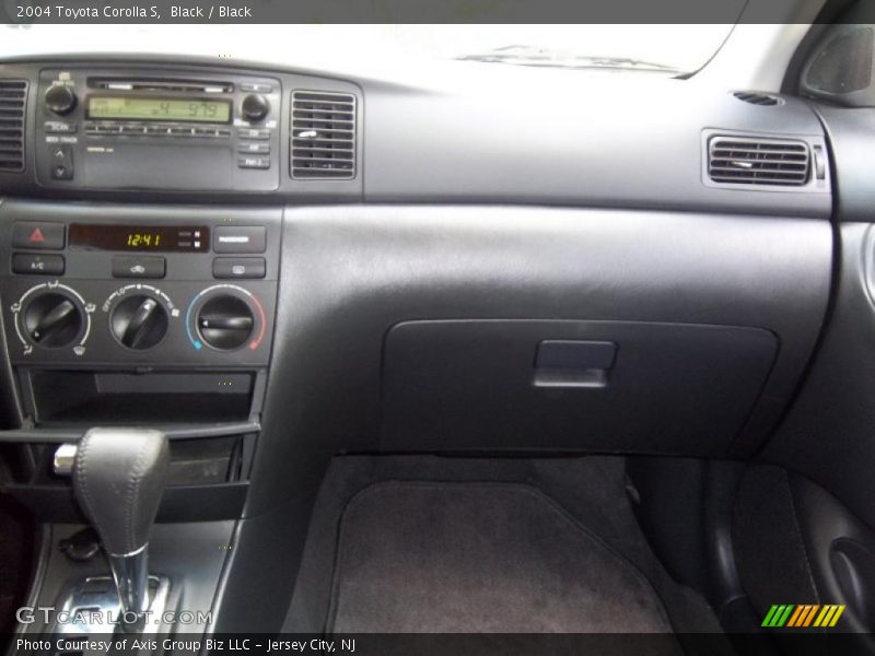 Black / Black 2004 Toyota Corolla S