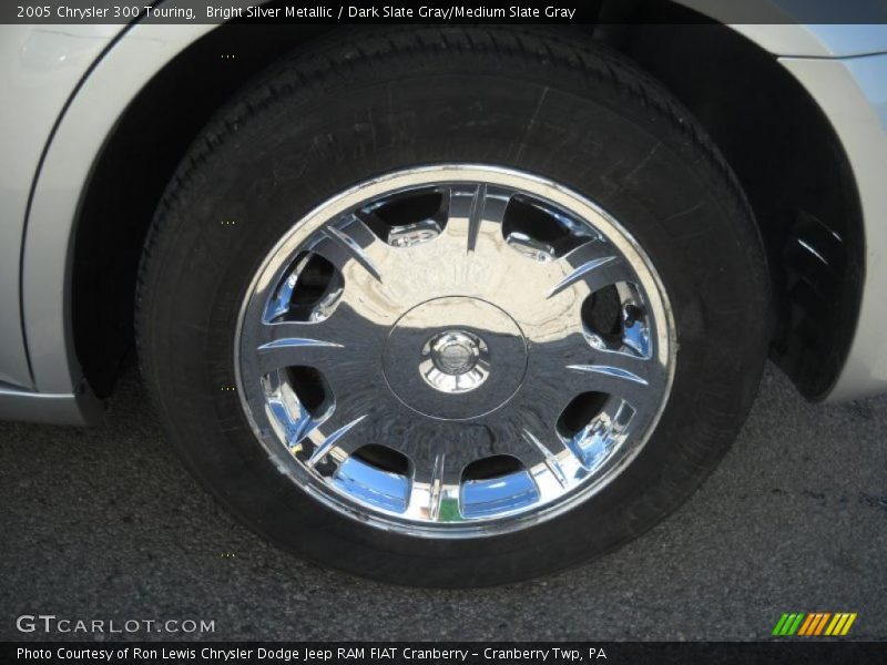 Bright Silver Metallic / Dark Slate Gray/Medium Slate Gray 2005 Chrysler 300 Touring