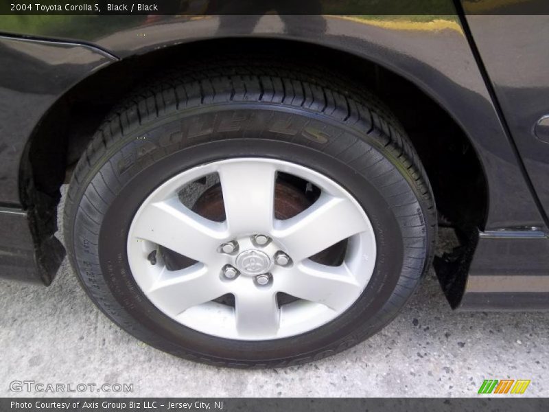 Black / Black 2004 Toyota Corolla S