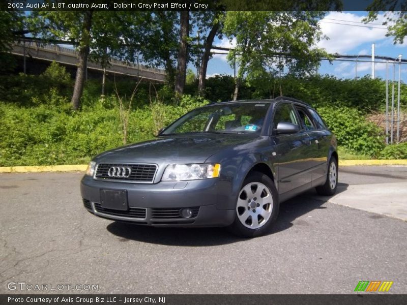 Dolphin Grey Pearl Effect / Grey 2002 Audi A4 1.8T quattro Avant