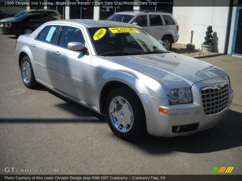 Bright Silver Metallic / Dark Slate Gray/Medium Slate Gray 2005 Chrysler 300 Touring