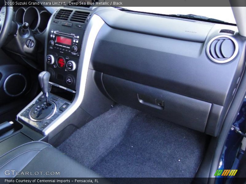 Deep Sea Blue Metallic / Black 2010 Suzuki Grand Vitara Limited