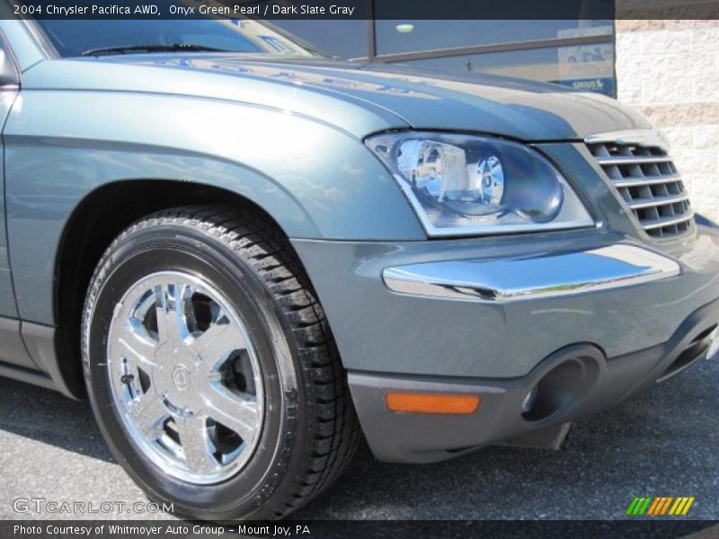 Onyx Green Pearl / Dark Slate Gray 2004 Chrysler Pacifica AWD