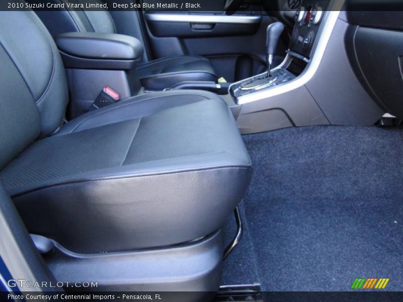 Deep Sea Blue Metallic / Black 2010 Suzuki Grand Vitara Limited