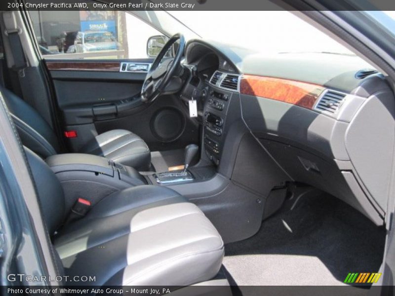 Onyx Green Pearl / Dark Slate Gray 2004 Chrysler Pacifica AWD