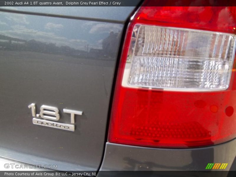 Dolphin Grey Pearl Effect / Grey 2002 Audi A4 1.8T quattro Avant