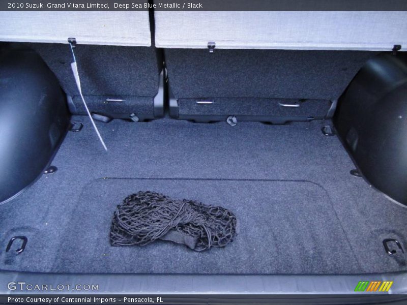 Deep Sea Blue Metallic / Black 2010 Suzuki Grand Vitara Limited