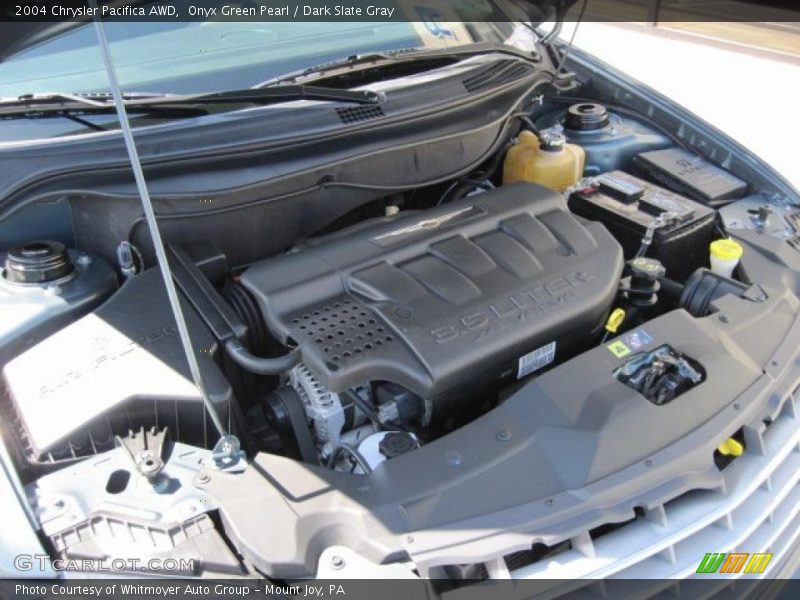 Onyx Green Pearl / Dark Slate Gray 2004 Chrysler Pacifica AWD
