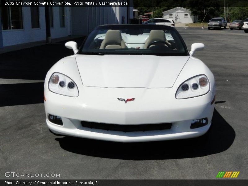  2009 Corvette Convertible Arctic White