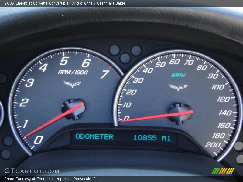  2009 Corvette Convertible Convertible Gauges