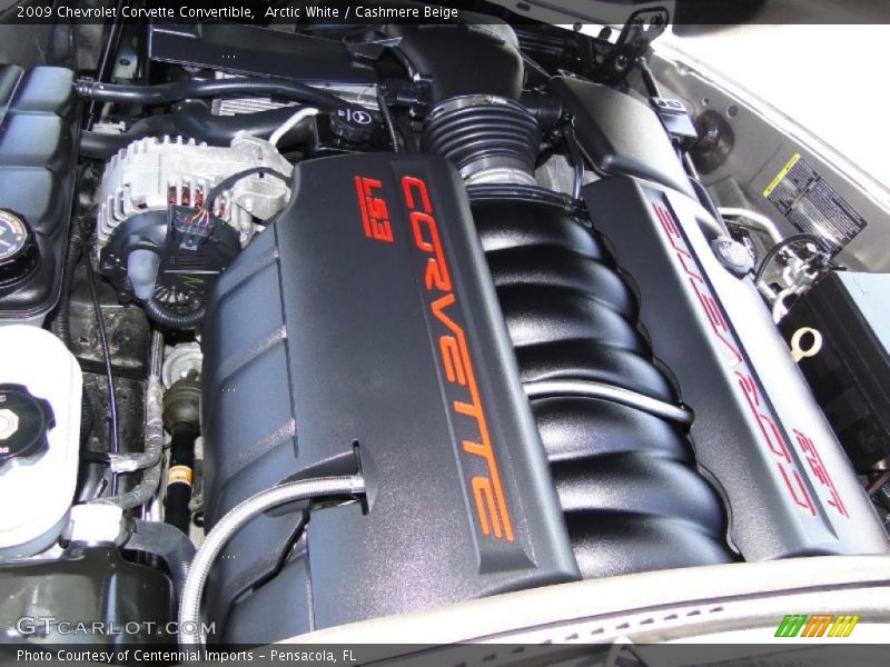  2009 Corvette Convertible Engine - 6.2 Liter OHV 16-Valve LS3 V8