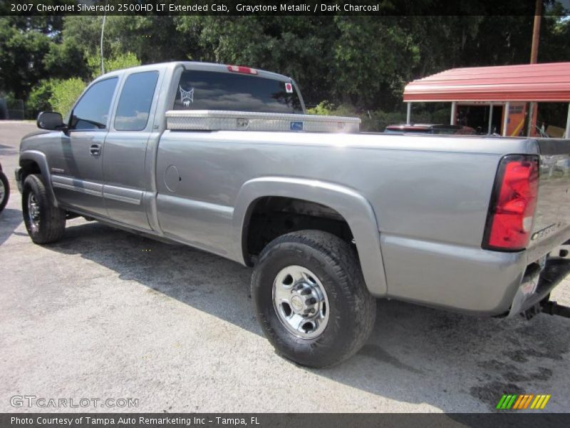 Graystone Metallic / Dark Charcoal 2007 Chevrolet Silverado 2500HD LT Extended Cab