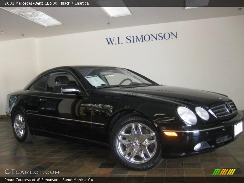 Black / Charcoal 2001 Mercedes-Benz CL 500