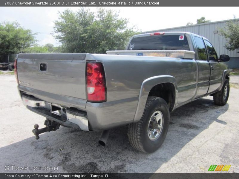 Graystone Metallic / Dark Charcoal 2007 Chevrolet Silverado 2500HD LT Extended Cab