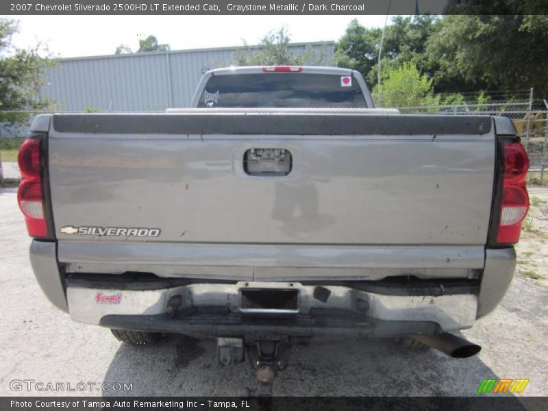 Graystone Metallic / Dark Charcoal 2007 Chevrolet Silverado 2500HD LT Extended Cab