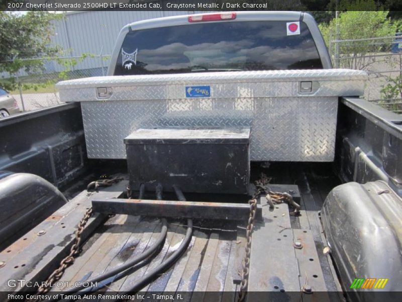 Graystone Metallic / Dark Charcoal 2007 Chevrolet Silverado 2500HD LT Extended Cab