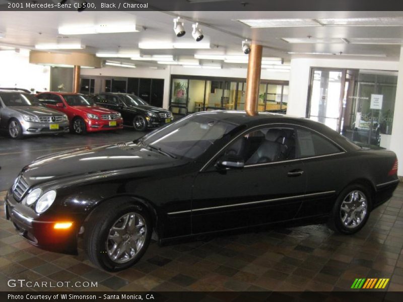 Black / Charcoal 2001 Mercedes-Benz CL 500