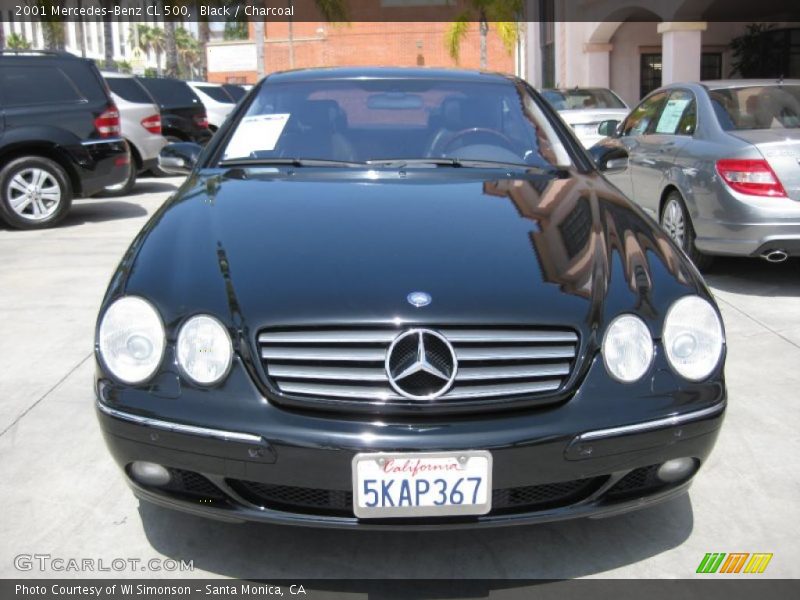Black / Charcoal 2001 Mercedes-Benz CL 500