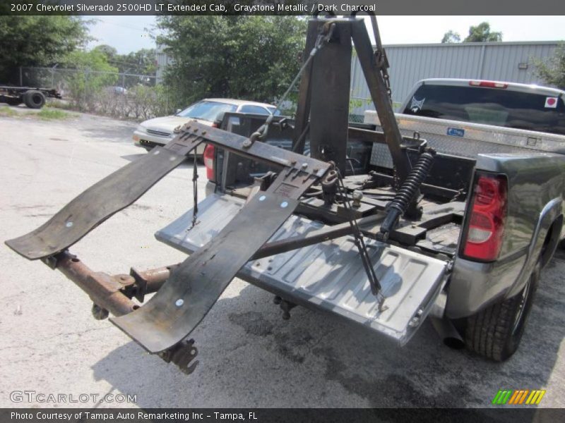 Graystone Metallic / Dark Charcoal 2007 Chevrolet Silverado 2500HD LT Extended Cab