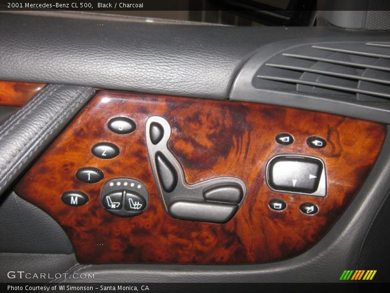 Black / Charcoal 2001 Mercedes-Benz CL 500