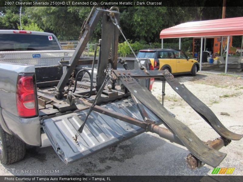 Graystone Metallic / Dark Charcoal 2007 Chevrolet Silverado 2500HD LT Extended Cab