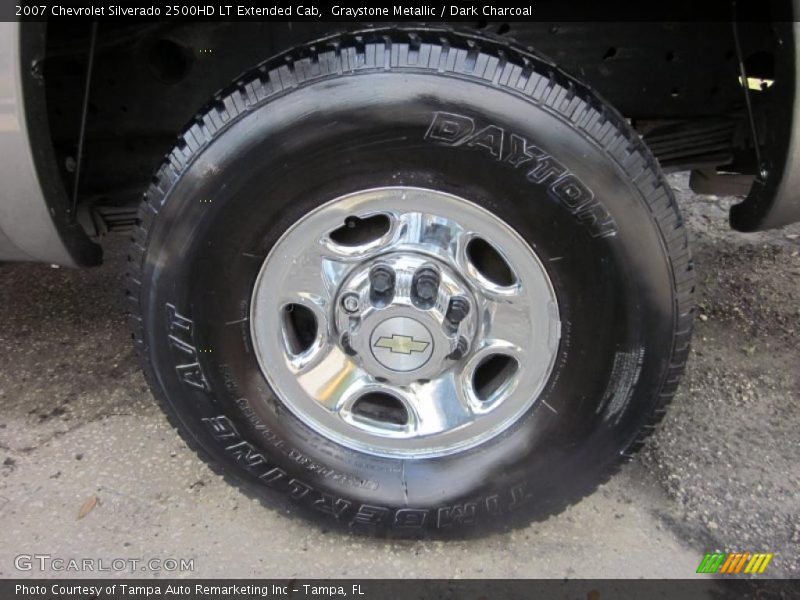 Graystone Metallic / Dark Charcoal 2007 Chevrolet Silverado 2500HD LT Extended Cab