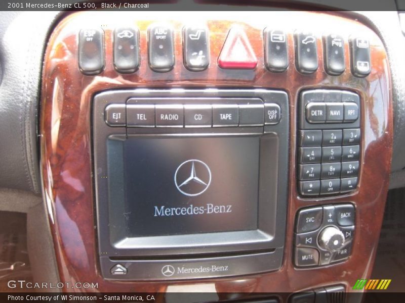 Black / Charcoal 2001 Mercedes-Benz CL 500