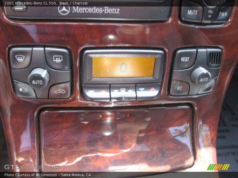 Black / Charcoal 2001 Mercedes-Benz CL 500