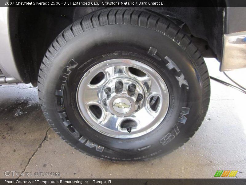 Graystone Metallic / Dark Charcoal 2007 Chevrolet Silverado 2500HD LT Extended Cab