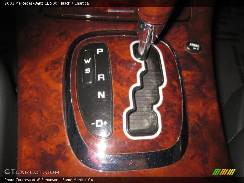 Black / Charcoal 2001 Mercedes-Benz CL 500