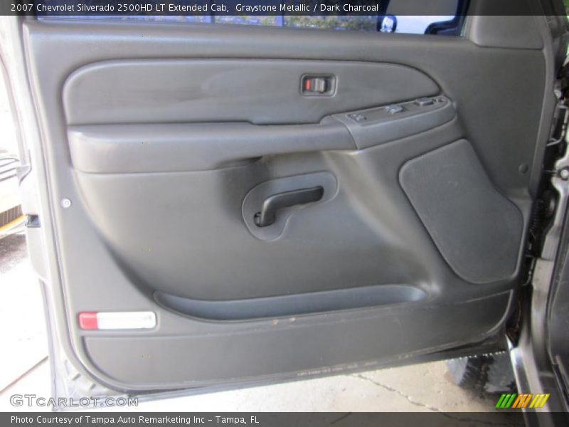 Graystone Metallic / Dark Charcoal 2007 Chevrolet Silverado 2500HD LT Extended Cab
