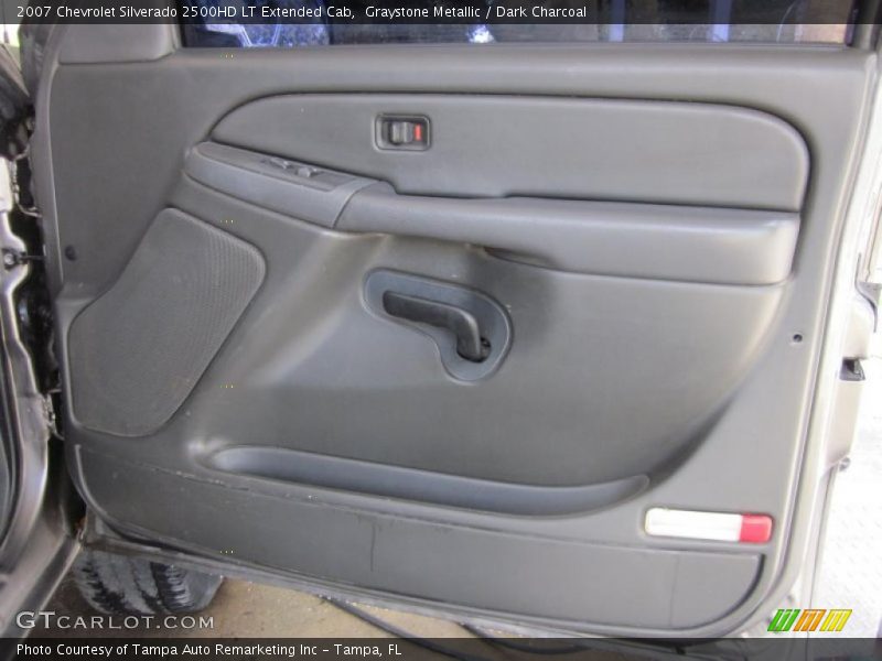 Graystone Metallic / Dark Charcoal 2007 Chevrolet Silverado 2500HD LT Extended Cab