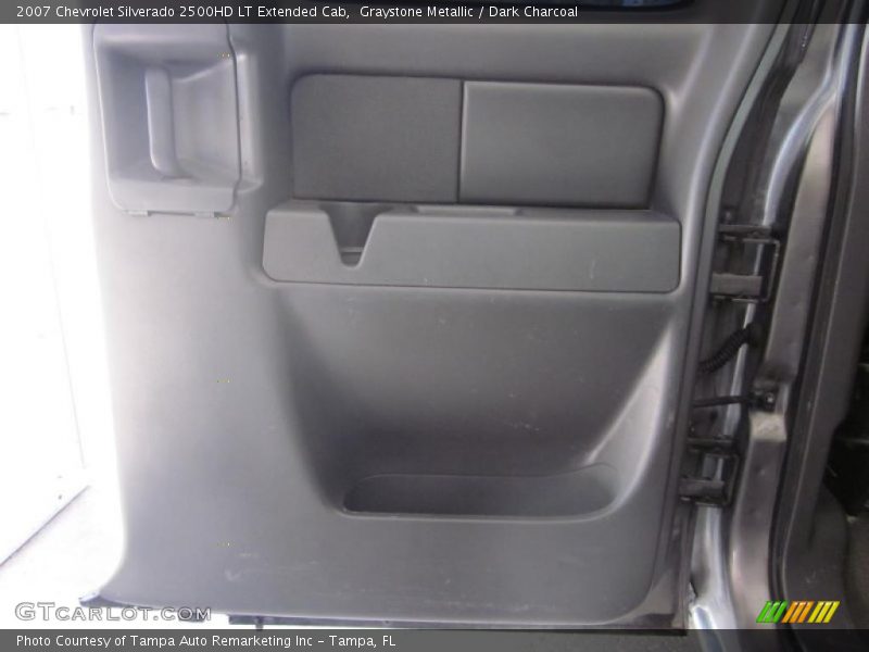 Graystone Metallic / Dark Charcoal 2007 Chevrolet Silverado 2500HD LT Extended Cab