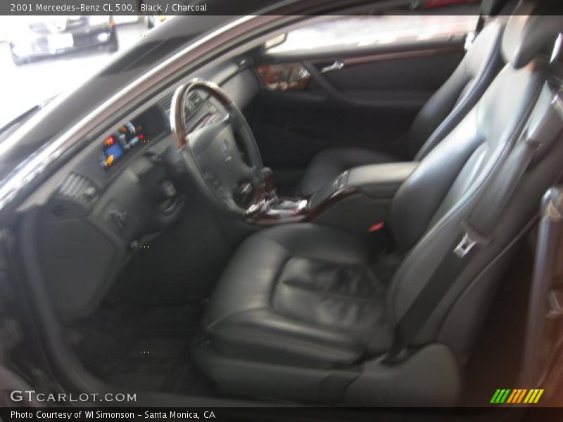Black / Charcoal 2001 Mercedes-Benz CL 500