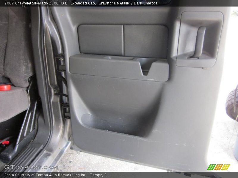 Graystone Metallic / Dark Charcoal 2007 Chevrolet Silverado 2500HD LT Extended Cab