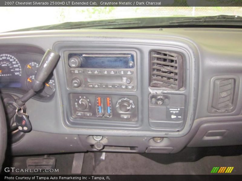 Graystone Metallic / Dark Charcoal 2007 Chevrolet Silverado 2500HD LT Extended Cab