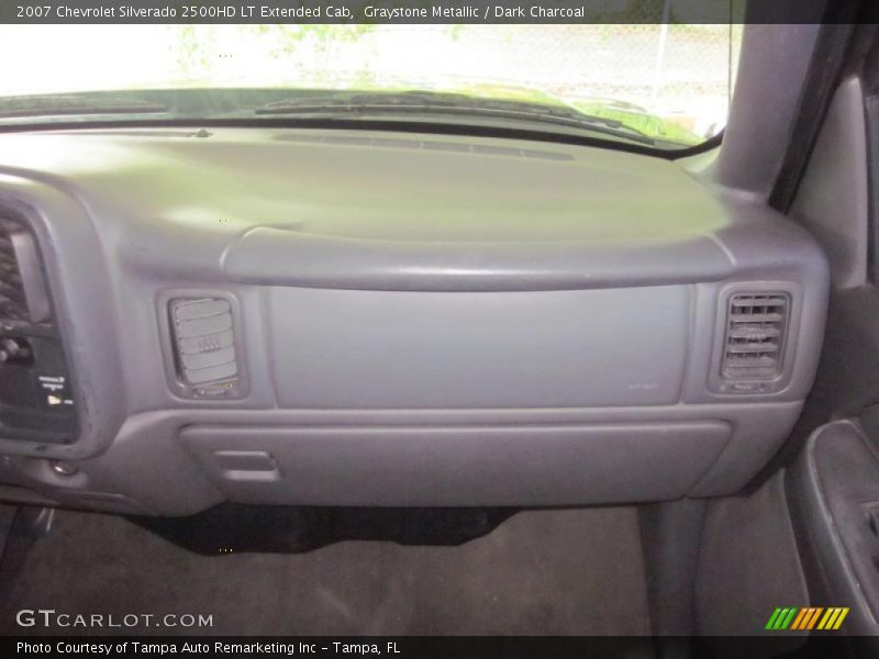Graystone Metallic / Dark Charcoal 2007 Chevrolet Silverado 2500HD LT Extended Cab
