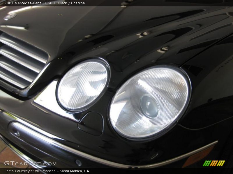 Black / Charcoal 2001 Mercedes-Benz CL 500