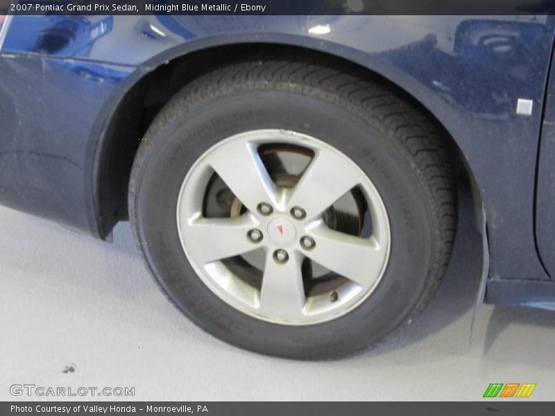 Midnight Blue Metallic / Ebony 2007 Pontiac Grand Prix Sedan