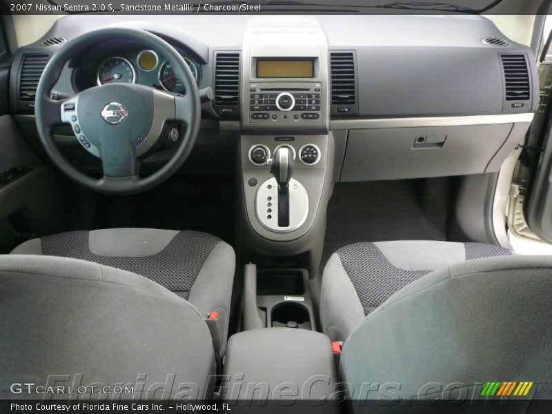 Sandstone Metallic / Charcoal/Steel 2007 Nissan Sentra 2.0 S