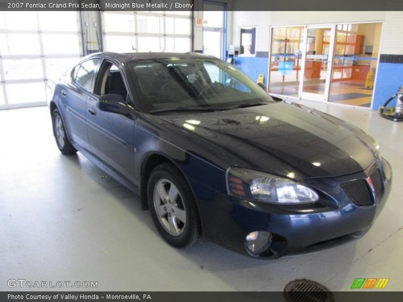 Midnight Blue Metallic / Ebony 2007 Pontiac Grand Prix Sedan