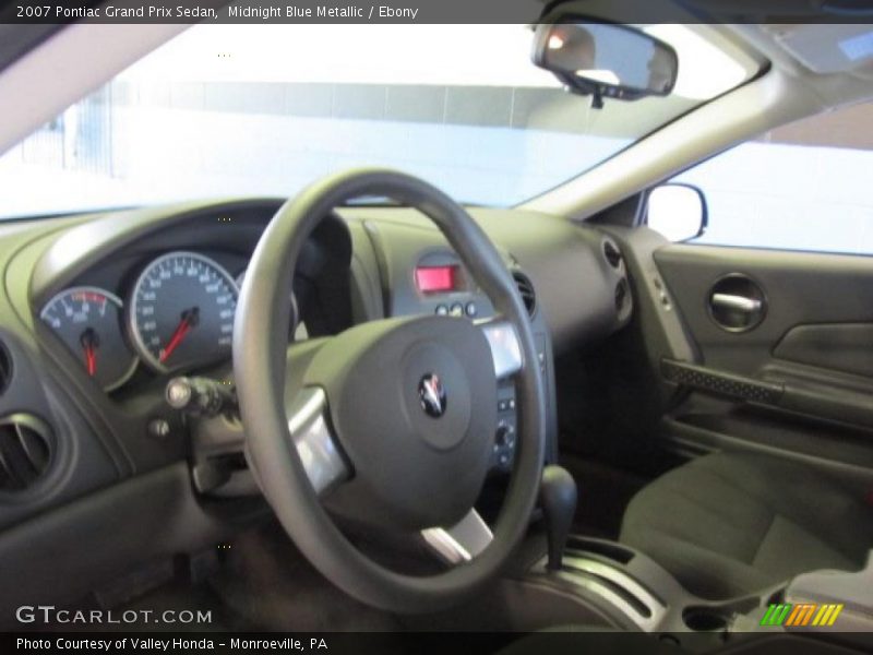 Midnight Blue Metallic / Ebony 2007 Pontiac Grand Prix Sedan