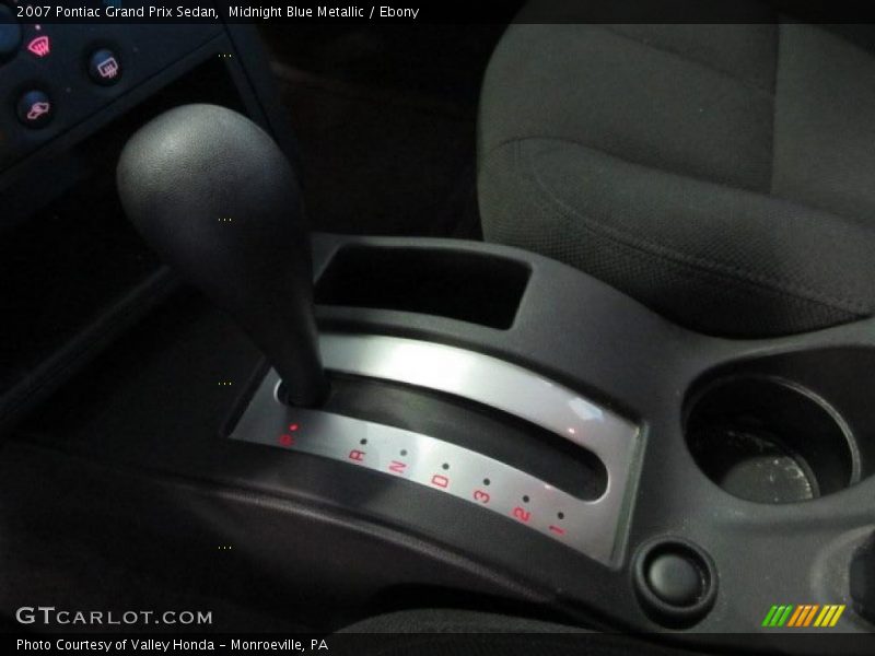 Midnight Blue Metallic / Ebony 2007 Pontiac Grand Prix Sedan
