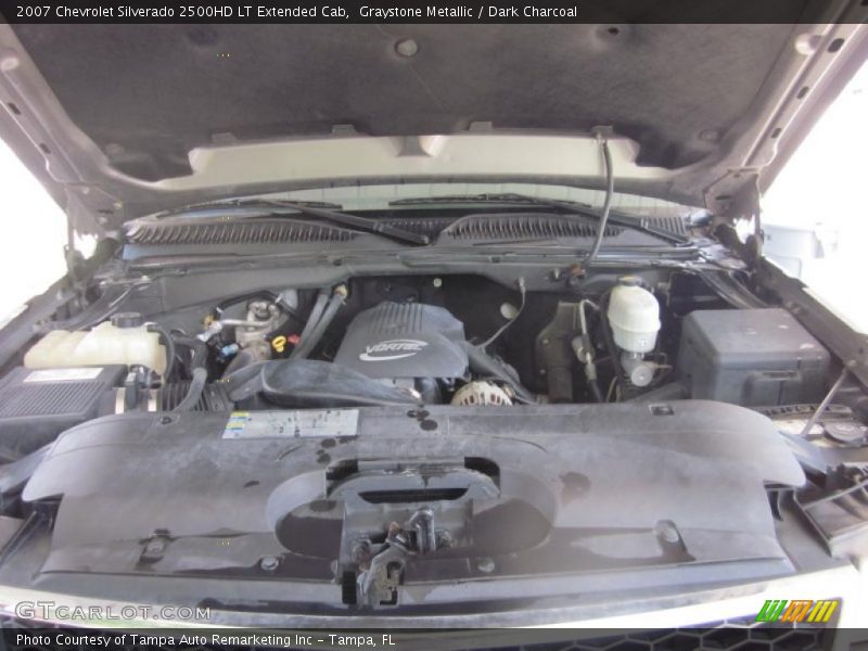 Graystone Metallic / Dark Charcoal 2007 Chevrolet Silverado 2500HD LT Extended Cab