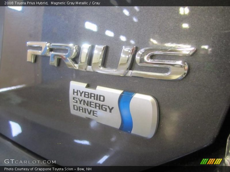 Magnetic Gray Metallic / Gray 2008 Toyota Prius Hybrid