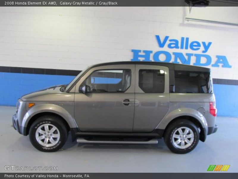 Galaxy Gray Metallic / Gray/Black 2008 Honda Element EX AWD