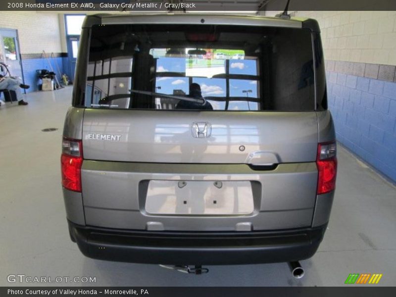 Galaxy Gray Metallic / Gray/Black 2008 Honda Element EX AWD