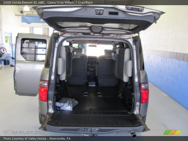 Galaxy Gray Metallic / Gray/Black 2008 Honda Element EX AWD