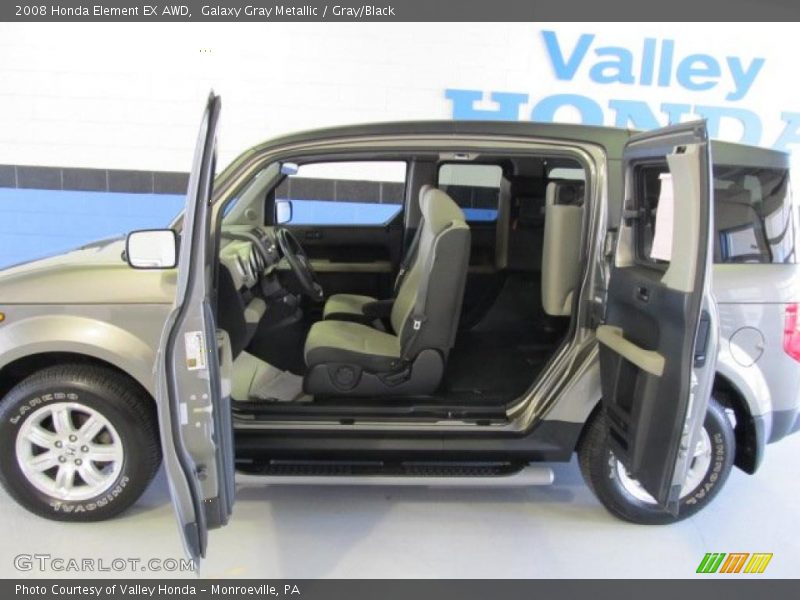 Galaxy Gray Metallic / Gray/Black 2008 Honda Element EX AWD