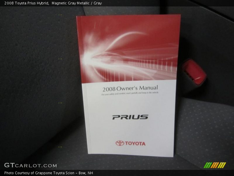 Magnetic Gray Metallic / Gray 2008 Toyota Prius Hybrid